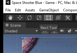 Size background with Rect Tool